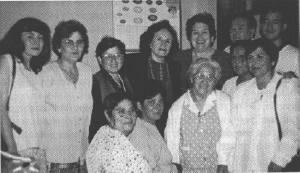 entrega del primer tomo de Labradores..