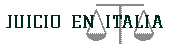 Juicio en Italia